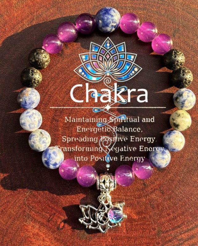 “Chakra beaded bracelet with natural stones and lotus charm”
“Energy healing bracelet for men and women with chakra beads”
“Yoga meditation bracelet with natural chakra stones and lotus flower”
“Spiritual natural stone bracelet for chakra balancing”