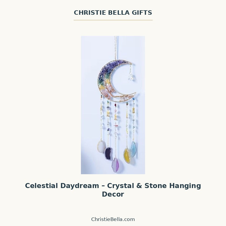 Celestial Daydream – Crystal & Stone Hanging Decor – Christie Bella original-photo layout