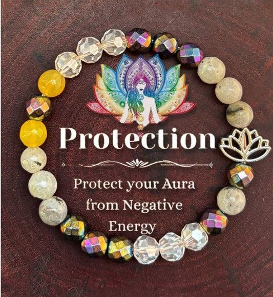 “Natural stone chakra protection bracelet with lotus charm”

“Spiritual aura shield bracelet for men and women”

“Yoga and meditation bracelet with chakra stones and lotus design”

“Energy protection natural stone bracelet for aura cleansing”
